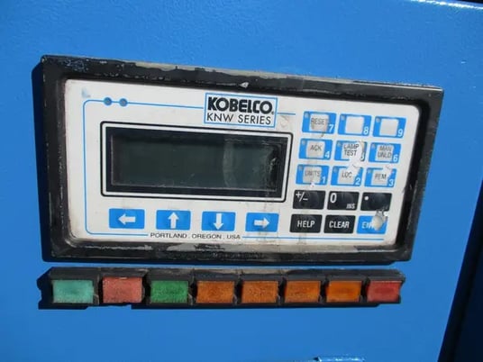 610 cfm, 150 psi, Kobelco #KNWAI-D/H, Oil-free air compressor, 150 HP - Image 6