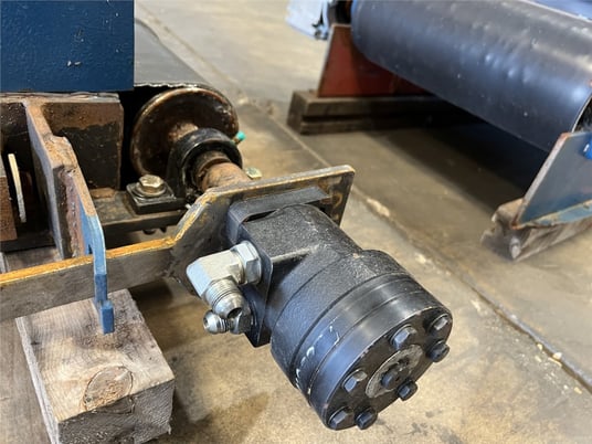 15" wide x 18' long, Conveyor, 10 walls, hydraulic motor - Image 3