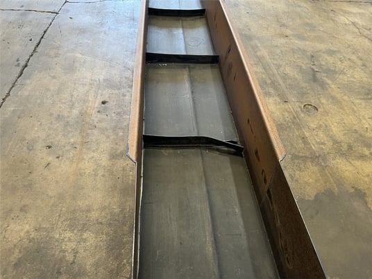15" wide x 18' long, Conveyor, 10 walls, hydraulic motor - Image 5