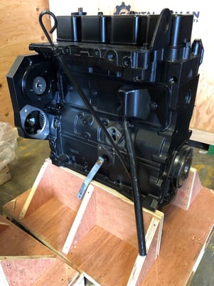76 HP, 105 HP, 125 HP, 130 HP, 140 HP Cummins #4B, long block engine (Inline P-Pump or A-Pump Configuration) - Image 2