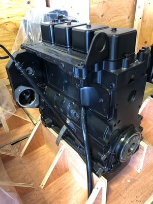 76 HP, 105 HP, 125 HP, 130 HP, 140 HP Cummins #4B, long block engine (VE Rotary Configuration) - Image 1