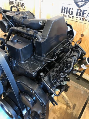 130 HP Cummins #4BT, remanufactured extended long block engine - Image 2
