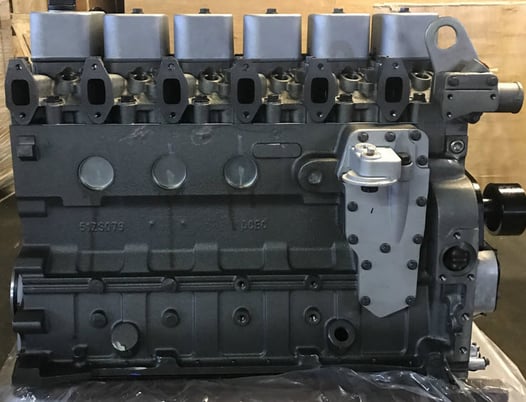 155 HP, 160 HP, 180 HP, 210 HP, 230 HP Cummins #6B, long block engine (Inline P-Pump or A Style Setup) - Image 3