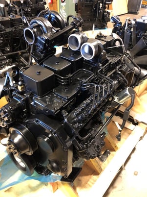 210 HP Cummins #6BTAA (5.9 L) extended long block engine, remanufactured - Image 1