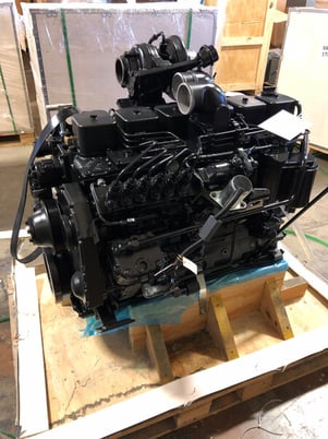 210 HP Cummins #6BTAA (5.9 L) extended long block engine, remanufactured - Image 3