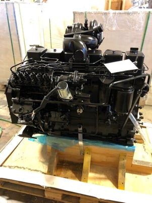 210 HP Cummins #6BTAA (5.9 L) extended long block engine, remanufactured - Image 4