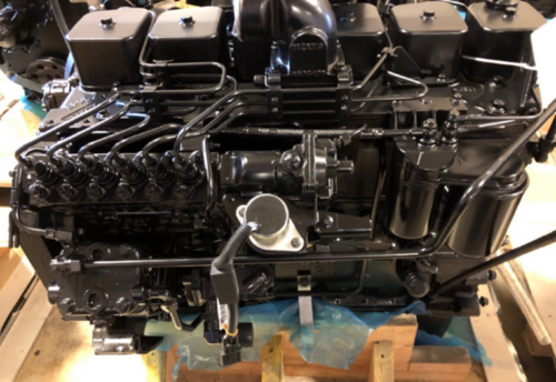 210 HP Cummins #6BTAA (5.9 L) extended long block engine, remanufactured - Image 6
