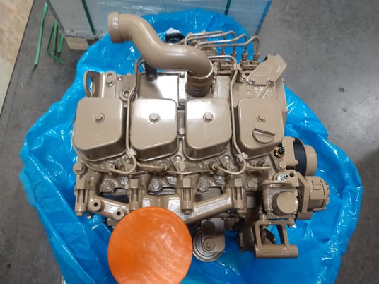 76 HP Cummins #4B, remanufactured extended long block engine (Naturally Aspirated - Rotary VE Pump Setup) - Image 2