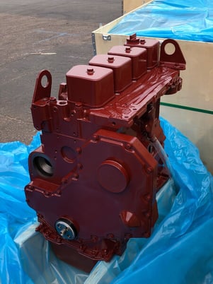 180 HP Cummins #QSB.ISB 4.5 Long Block Diesel Engine (Front Gear Train - VE/Delphi Setup) - Image 3