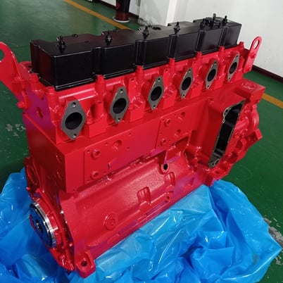 320 HP Cummins #ISL-G, (8.9 L) long block - Natural Gas assembly - Image 2