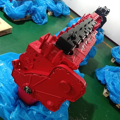 320 HP Cummins #ISL-G, (8.9 L) long block - Natural Gas assembly - Image 3