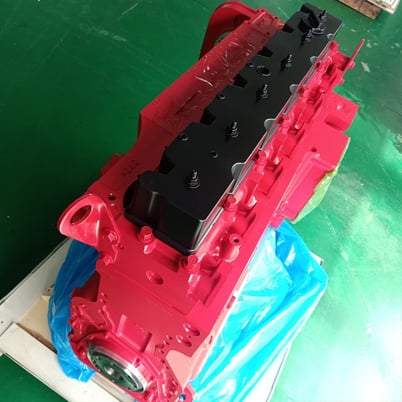 320 HP Cummins #ISL-G, (8.9 L) long block - Natural Gas assembly - Image 4