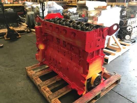 450 HP Cummins #ISX, remanufactured long block - CPL 2732 - Image 1