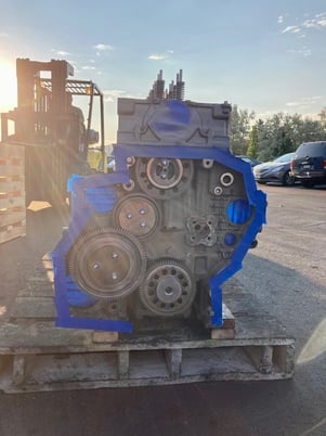 520 HP Detroit #DD15, remanufactured long block - Image 2