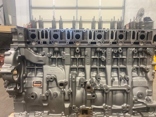 550 HP Detroit #DD15, remanufactured long block - Image 1