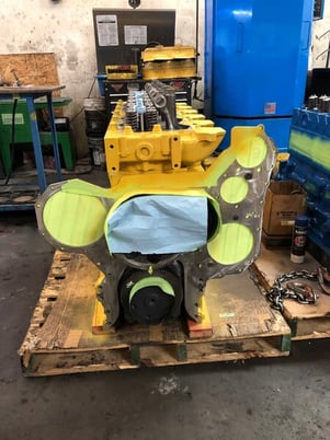 435 HP Caterpillar 3406E Remanufactured Standard Long Block Engine ...