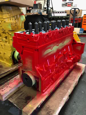 350 HP Cummins #ISM, remanufactured standard long block engine - CPL 2729 - Image 3