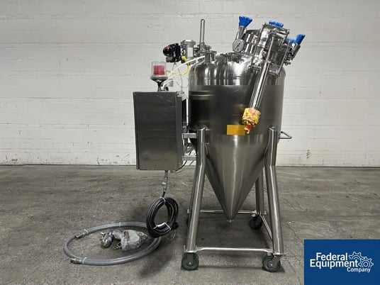 AZO, Feeding Hopper, 400 Liter, Stainless Steel w/ purge system - Image 1