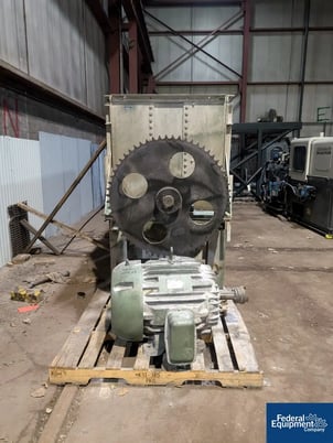 70 cu.ft. Readco, Ribbon Blender, Stainless Steel, 36" width x 128" L trough - Image 3