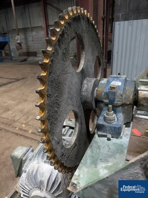 70 cu.ft. Readco, Ribbon Blender, Stainless Steel, 36" width x 128" L trough - Image 6