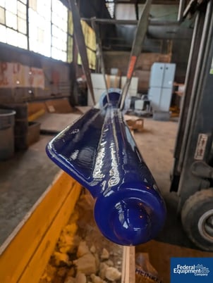 Pfaudler, Glass-Lined Fin Baffle, 113" wet length, 124" overall length, 12" span - Image 4