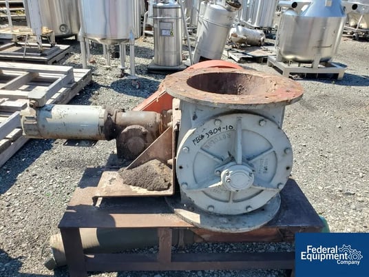 8" Rotolok #16" 22130, Rotary Air Lock, Carbon Steel, - Image 1
