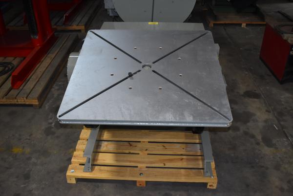 10000 lb. Koike Aronson #HD100-VF, welding positioner, 48" x48" table, hand pendant controller, 2023 - Image 2