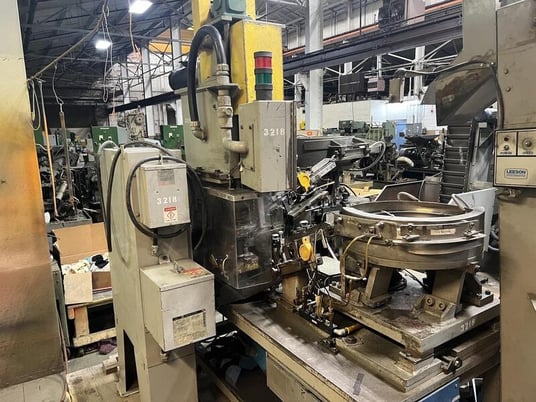 Warren #WRA-1000, rivet assembly machine, assembles mandrel & blind rivets, 1993 - Image 3