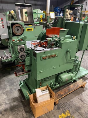 1/8" x 1-1/4" National, DSSD high speed cold header, bushing cutoff, 450 PPM, wire straightener - Image 1