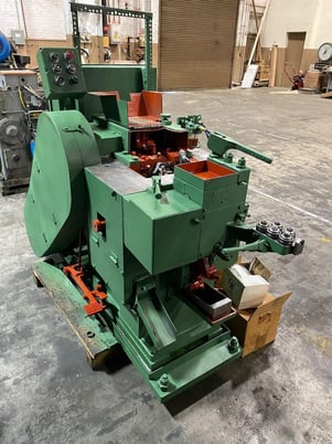 1/8" x 1-1/4" National, DSSD high speed cold header, bushing cutoff, 450 PPM, wire straightener - Image 2