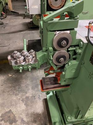 1/8" x 1-1/4" National, DSSD high speed cold header, bushing cutoff, 450 PPM, wire straightener - Image 5