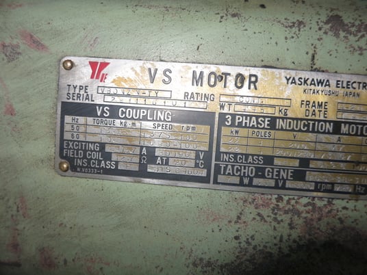 .393" Nakashimada #PF-1080, 2 die 3 blow progressive header, 50-100 PPM, PKO, 30 HP, 1982 - Image 8