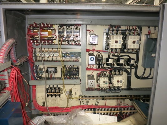 .393" Nakashimada #PF-1080, 2 die 3 blow progressive header, 50-100 PPM, PKO, 30 HP, 1982 - Image 9