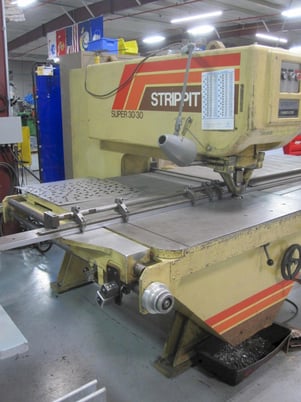 Strippit #Super-30/30, turret punch press, fence, lots of extra rolls - Image 2