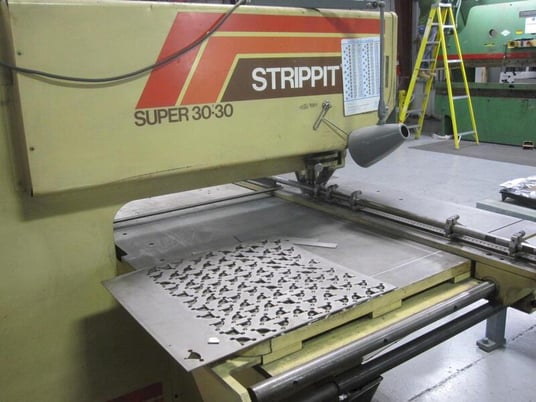 Strippit #Super-30/30, turret punch press, fence, lots of extra rolls - Image 8