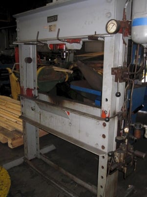 80 Ton, Nugier #H80-14-AP, H-frame press - Image 1