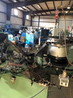 2.36" x 4" Kyoei #SR-15 Micro-Form & thread rolling machine w/Sanmei TH1-AV Sems unit - Image 1