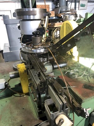 2.36" x 4" Kyoei #SR-15 Micro-Form & thread rolling machine w/Sanmei TH1-AV Sems unit - Image 4