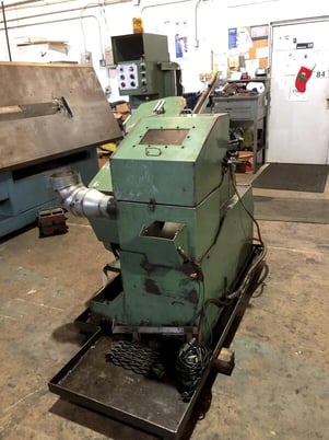 2.36" x 4" Kyoei #SR-15 Micro-Form & thread rolling machine w/Sanmei TH1-AV Sems unit - Image 5