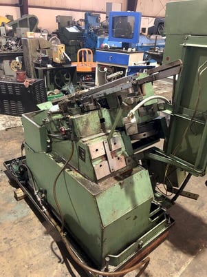 2.36" x 4" Kyoei #SR-15 Micro-Form & thread rolling machine w/Sanmei TH1-AV Sems unit - Image 7