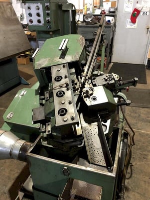 2.36" x 4" Kyoei #SR-15 Micro-Form & thread rolling machine w/Sanmei TH1-AV Sems unit - Image 8