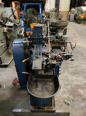 3/32" x 1" Waterbury-Farrel #00, incline heavy frame thread roller, 200 PPM, vibratory bowl feeder - Image 2