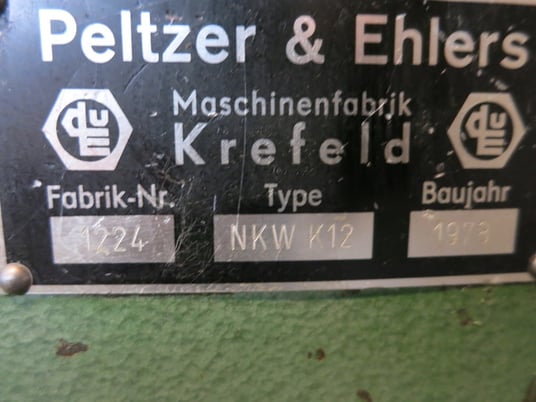 Peltzer & Ehlers #NKW-12, combined thread rolling & pointing machine, 130 PPM - Image 4