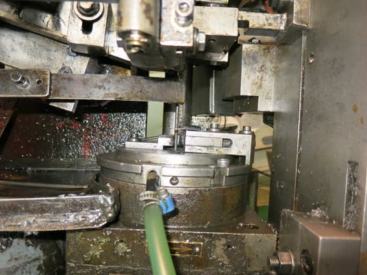 Peltzer & Ehlers #NKW-12, combined thread rolling & pointing machine, 130 PPM - Image 6