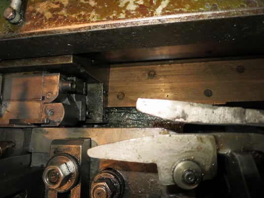 Peltzer & Ehlers #NKW-12, combined thread rolling & pointing machine, 130 PPM - Image 9