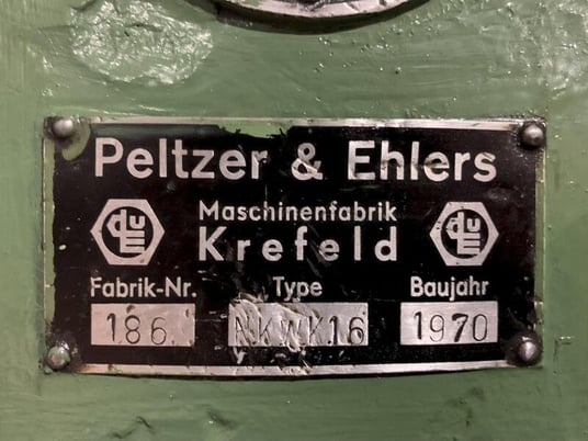 Peltzer & Ehlers #NKW-16, thread roller, ABB vari-drive - Image 6