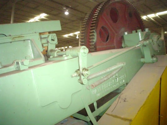 1-1/2" x 8" Waterbury-Farrel #100, heavy frame hand feed thread roller, rebuilt - Image 2