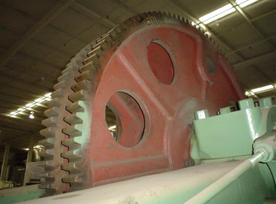 1-1/2" x 8" Waterbury-Farrel #100, heavy frame hand feed thread roller, rebuilt - Image 3