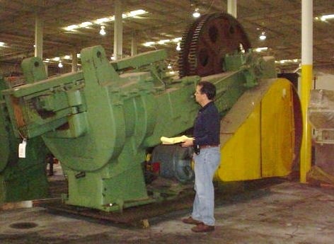 1-1/2" x 8" Waterbury-Farrel #100, heavy frame hand feed thread roller, rebuilt - Image 7