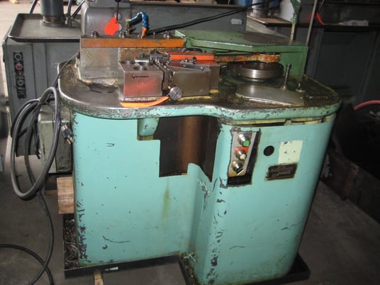 3/16" x 1-1/2" Hartford #190, hand feed thread roller, adjustable pitman - Image 1